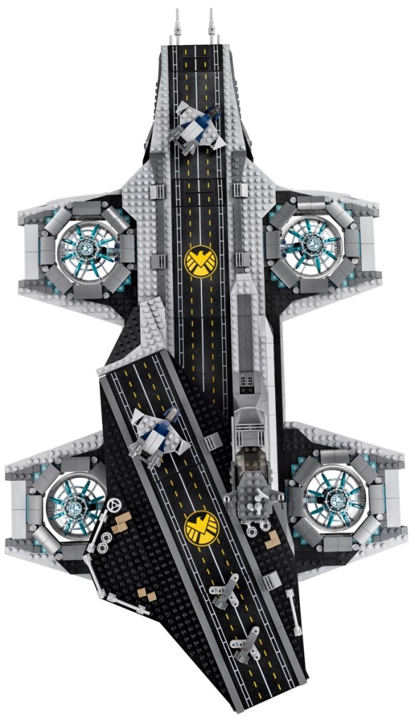 helicarrier rzut z góry