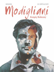 Okładka komiksu - Modigliani - Książę Bohemy