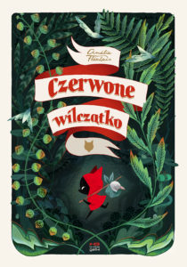 Okładka komiksu - Czerwone wilczątko