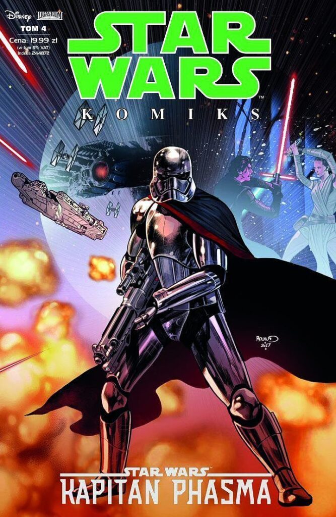 Star Wars Komiks. Kapitan Phasma - okładka