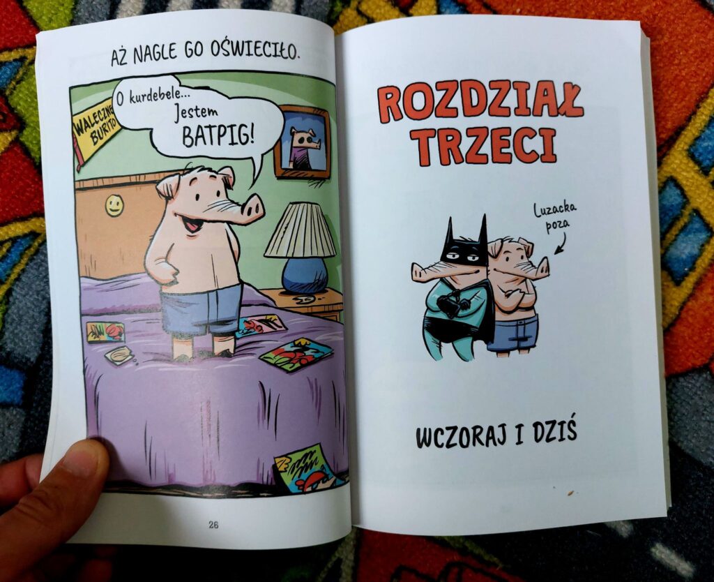 Batpig. Zobaczyła świnka niebo. Tom 1