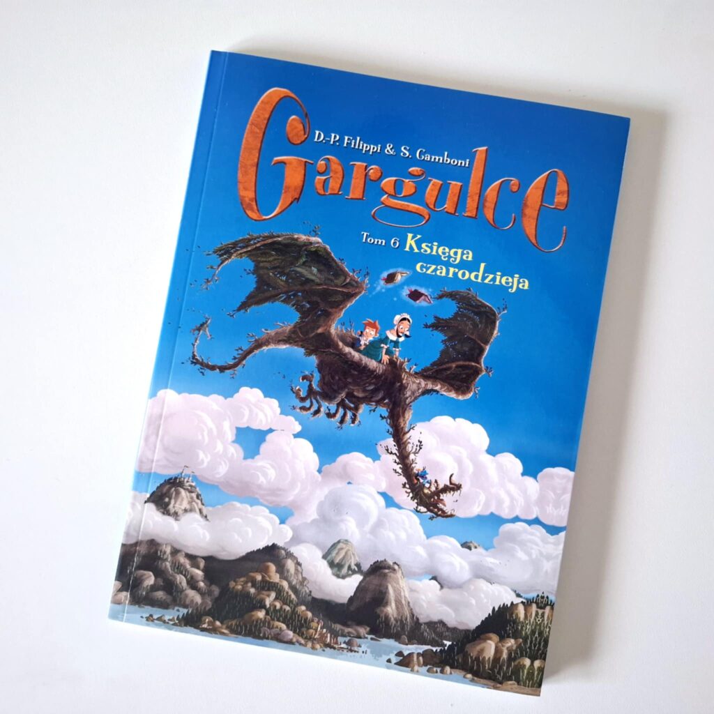 Gargulce. Księga czarodzieja - okładka