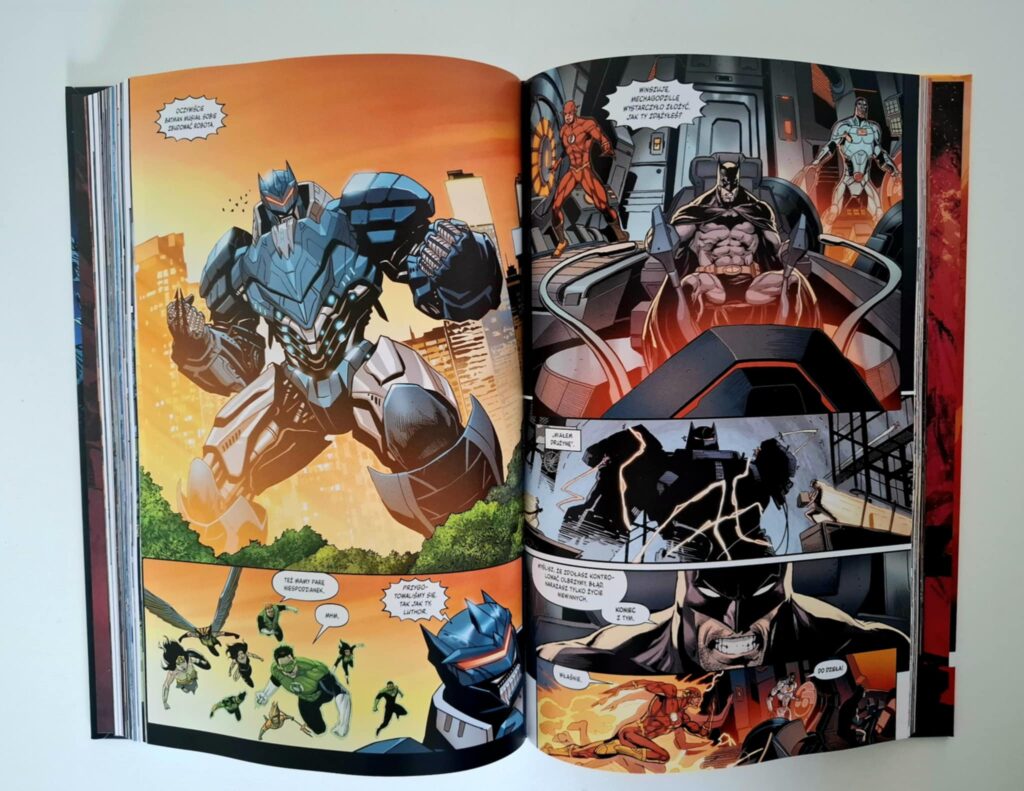 Liga Sprawiedliwości kontra Godzilla kontra Kong - okładka