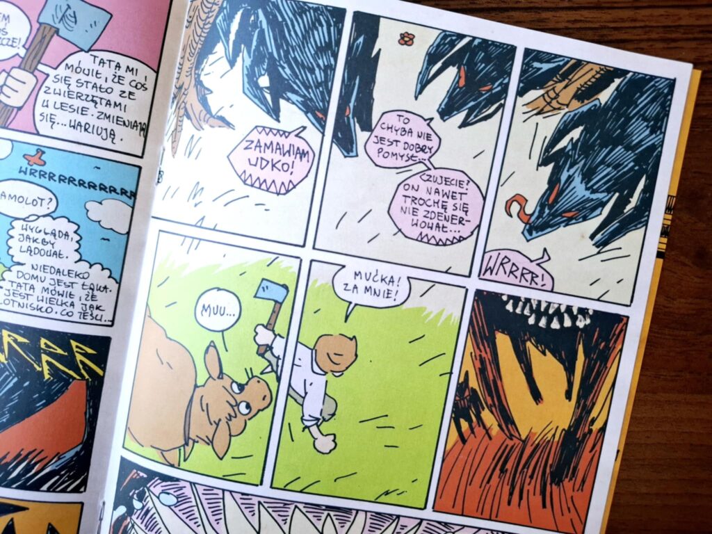 Wilcy pode drzwi podeszli