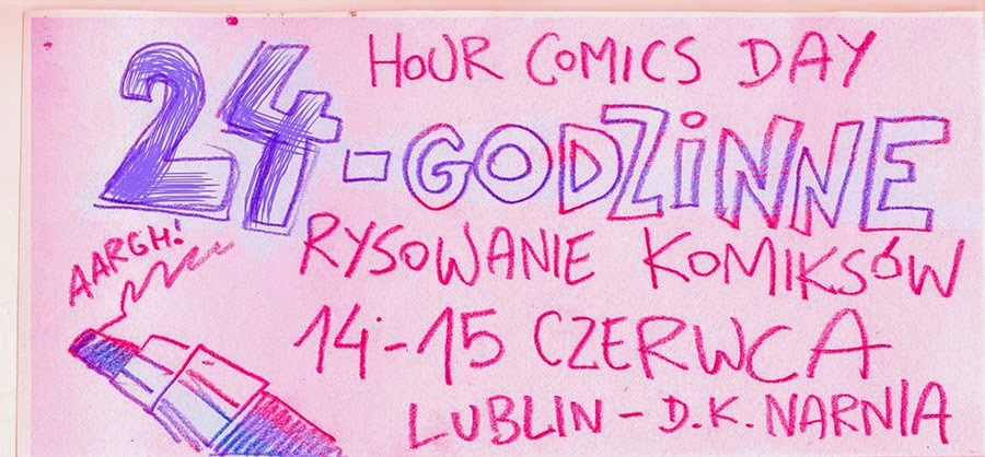 24-godzinne RYSOWANIE KOMIKSÓW!