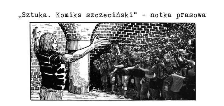 Sztuka. Komiks szczeciński notka