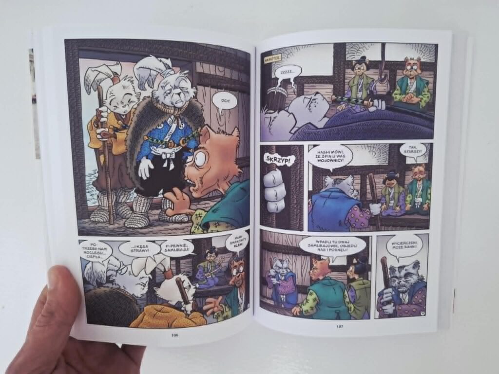 Usagi Yojimbo. Lód i śnieg